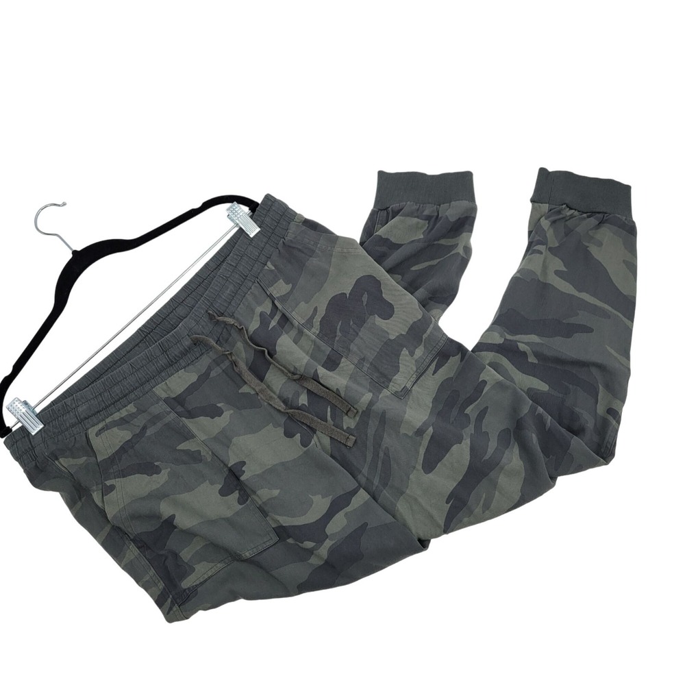 Splendid Streetwear Camo Boardwalk Jogger Pants Sz XL Army Green Warcore Skater